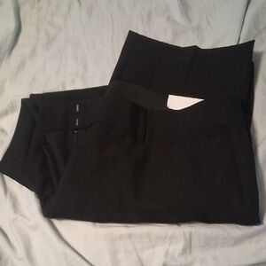 Lane Bryant Black Trousers Straight Leg Classic Design
